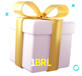 Receba seus bônus de boas-vindas no 1BRL
