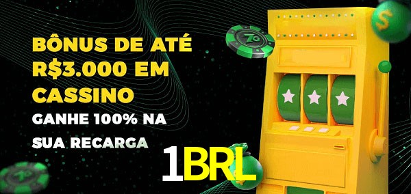 1BRL melhor bônus de depósito